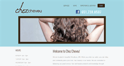 Desktop Screenshot of chezcheveu.com